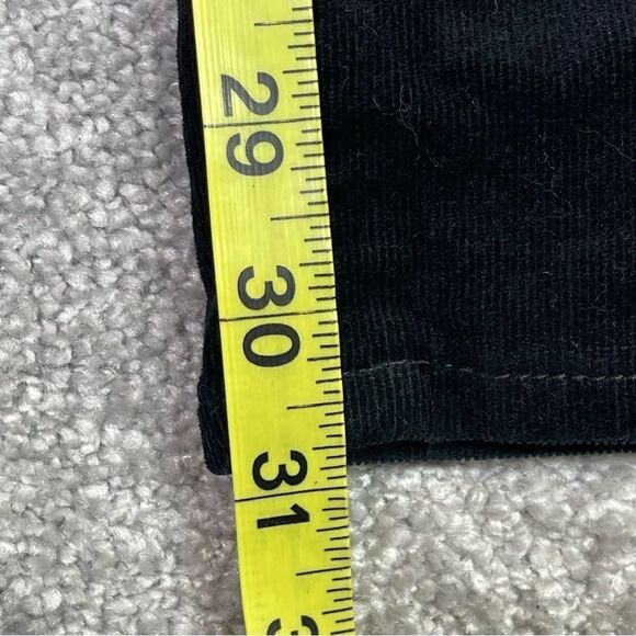 Kut From The Kloth Pants Women's 6 Black Skinny Micro Corduroy Mid-Rise Stretch - Picture 12 of 14